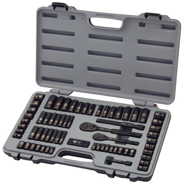 Stanley Black Chrome Mechanics Tool 69pcs Set 92-824HB